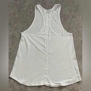 Lululemon Striped Tank White/Grey